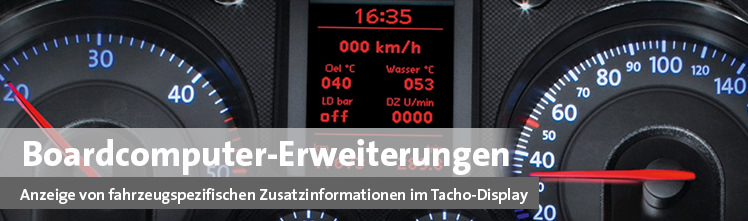 Bordcomputer-Erweiterungen