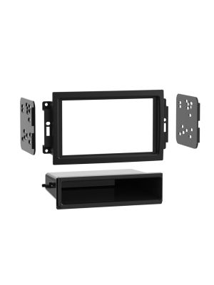Metra 99-6510 Radiohalterung 1DIN/2DIN Multi-Kit für Chrysler 300C, Dodge Caliber, Grand Cherokee, Jeep mit Original Navi 