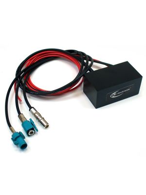 ge-tectronic 2002-10 DAB DAB+ FM UKW Splitter mit Verstärker, Fakra Anschluss