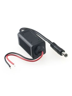 Spannungswandler für Rückfahrkamera integriert im Anschlusskabel von 24V oder 36V (offene Enden) auf 12V DC