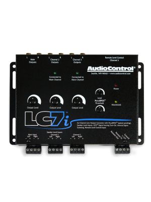 AudioControl LC7i 6-Kanal High-Low-Converter mit GTO™ & AccuBASS®