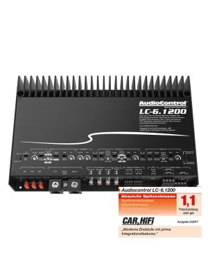 AudioControl LC-6.1200 1200W High-End 6-Kanal Verstärker mit AccuBASS®