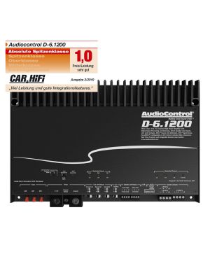 AudioControl D-6.1200 1200W High-Power Matrix 6-Kanal DSP-Verstärker