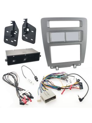 Scosche ITCFD01B Radiohalterung 1DIN / 2DIN Einbau-Kit für Ford Mustang 2010-2014, ohne Navigation