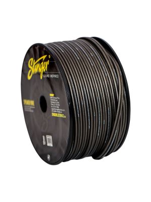 Stinger SHW512G250 Lautsprecherkabel 76,2m (250ft) Rolle, 12GA (4mm²), grau | 4,30€/m