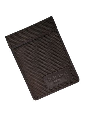 THEMIS Security Ultimate GEN5 Nylon-Abschirmhülle für Funk-Autoschlüssel, Key Less Go Systeme & Key Cards (14x10cm), 4 Lagen Sandwich Schirmung, braun