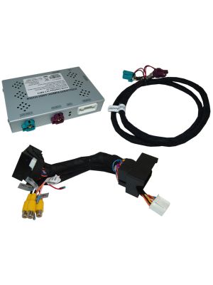 Video-Interface: Front-& Rückfahrkamera, 1x Video-In & TV-Freischaltung für BMW & Mini mit NBT2 (kein Ton)