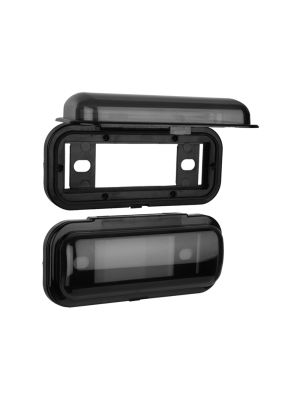 Metra 99-9005B Marine 1DIN Radiocover, schwarz
