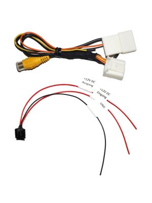 Rückfahrkamera-Anschlusskabel mit Signalfilter für Toyota Camry, Prius, Tundra, Venza 2012-2015