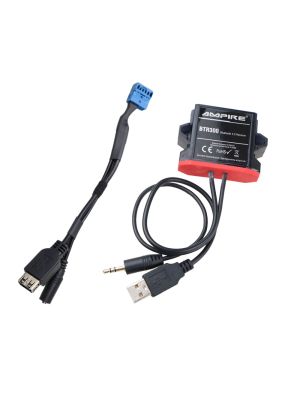 Kufatec 41766 Bluetooth-Adapter zum Musik-Streaming für Audi mit Chorus, Concert, Symphony, BNS5.0