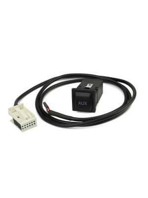 AUX-IN Einbaubuchse für VW mit RCD510, RCD310, RCD300, RCD210, RNS510, RNS315