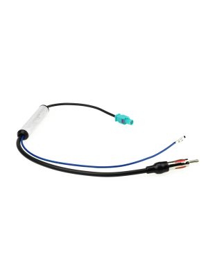 Antennenadapter FAKRA-Buchse auf DIN-Stecker für Audi, Citroen, Fiat, Opel, Seat, Skoda, VW