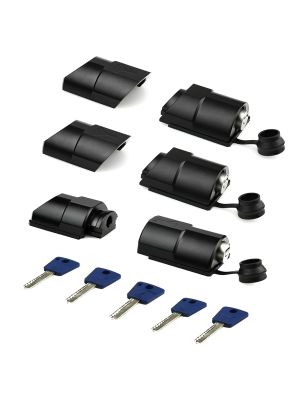 ArmaDLock - universelle Diebstahlsicherung für Kleintransporter und Nutzfahrzeuge - SET 1x Heck- & 2x Schiebetür