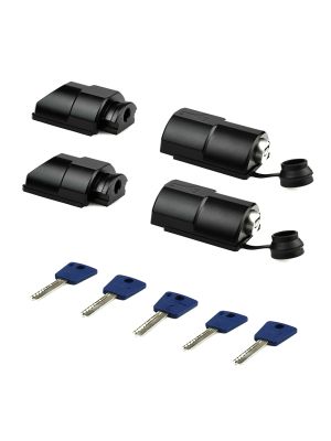 ArmaDLock - universelle Diebstahlsicherung für Kleintransporter und Nutzfahrzeuge - Set: 2x Hecktür/Klapptür