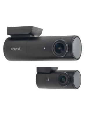 Nordväl DC102-4K 32GB 2CH Dashcam + Heckkamera mit WLAN, GPS, Parkmodus