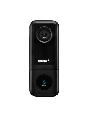 Nordväl SH105 Video Türklingel mit Nachtsicht, 2K QHD, 64GB, WLAN / Cloud, Bewegungszonen
