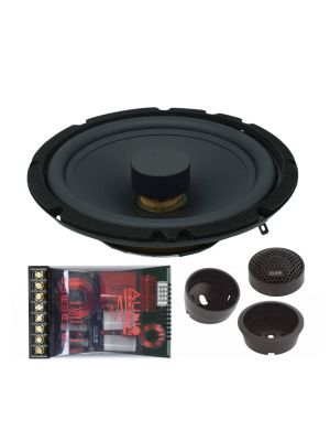 AUDIO SYSTEM X 165 FLAT EVO 2 16,5cm 2-Wege Kompo-Lautsprecher 100W (superflach)