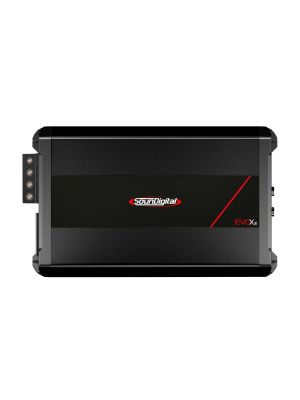 SounDigital 2400.4 EvoX2 (2Ω) 4-Kanal-Mini-Verstärker 2400W für Motorräder & Powersports