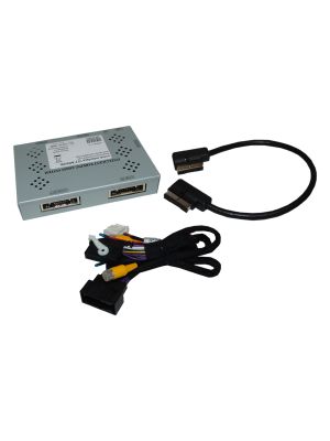 Video-Interface: Front- & Rückfahrkamera, 1x Video-In & TV-Freischaltung für Audi mit MMI 2G high Navigation (ohne Ton)