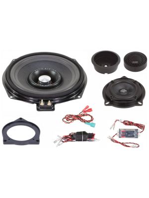 AUDIO SYSTEM MFIT BMW UNI EVO 2 3-Wege Teil-Aktiv Front System für BMW E/F/D mit 200mm Woofer