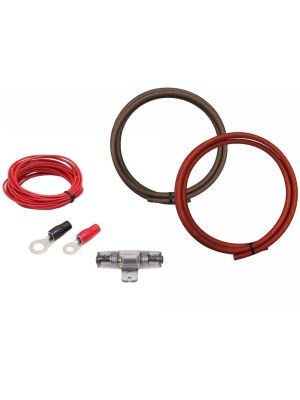 AUDIO SYSTEM Z-PCS 10-2 Verstärker Anschluss-Set OFC 40A 8GA (10mm²) 2m