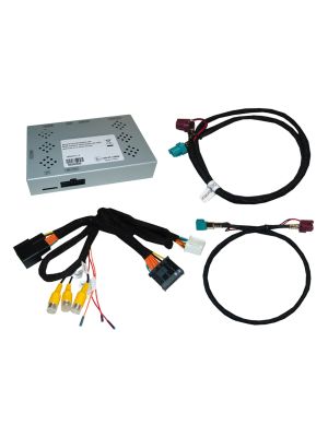 Video-Interface: Front- & Rückfahrkamera, 1x Video-In & TV-Freischaltung für BMW F- und G-Serie mit MGU (ohne Ton)