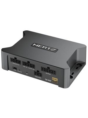 Hertz S8 DSP ultrakompakt, wetterfest, HiRes, 6IN-8OUT, BT5.0 App, SPDIF, no Clipping Limitter für Auto, Motorrad & Boot
