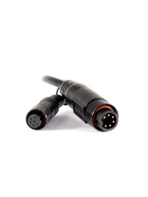 Monitor-Adapterkabel für CAMOS Systemkabel von 6-pol Waeco/Dometic (Stecker) auf 6-pol CAMOS (Buchse) jeweils Schraubanschluss