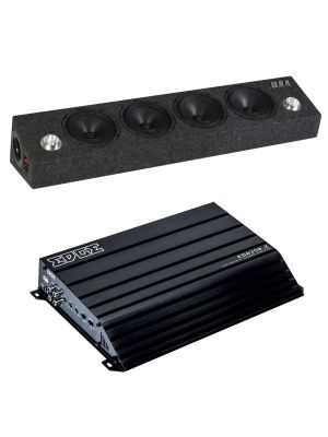 EDGE Bundle: Pro-Audio-Gehäuse EDGE EDBXPROBOX-E9 + EDGE EDA350.2-E7 2-Kanal Class A/B Verstärker