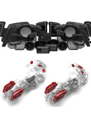 ROCKFORD Audio Kit HD14-STG5 (4-SPK+1600W Amp+Subs) für Harley-Davidson® Road Glide™/Special ab 2015 & Street Glide™/Special ab 2014