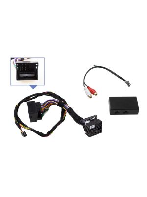 Kufatec 44370 Plug&Play Musikempfänger A2DP Bluetooth + AUX für VW, Skoda