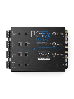 AudioControl LC7i Pro 6-Kanal High-Low-Converter mit GTO™ & AccuBASS® inkl. ACR-1 Fernbedienung