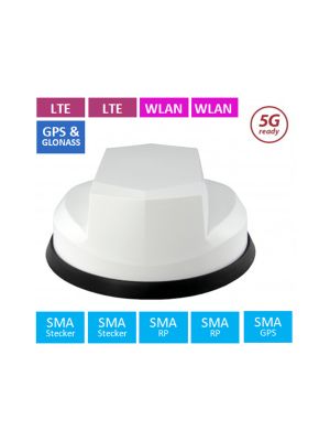 Panorama PAN-ANT430 High Performance Antenne 2x LTE/5G, 2x WLAN, GPS mit 3,0m Kabel-Set