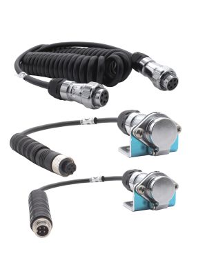 maxxcount Rückfahrkamera Anschluss Set für Trailer mit beweglicher Deichsel