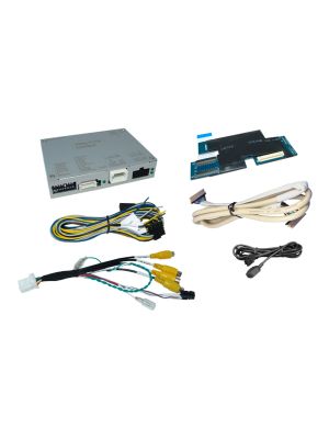 Video-Interface: Front- & Rückfahrkamera, 2x Video-In & TV-Freischaltung für Jeep Compass / Renegade 2020 mit Uconnect 8.4 Zoll (kein Ton)