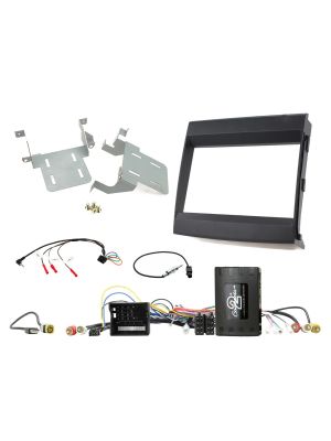 Connects2 CTKPO10 Radiohalterung 2DIN für Einbau-Kit für Porsche Cayenne 2011-2016 (PCM 3.1 ohne Werksverstärker, Park-Assist)
