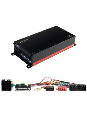 VIBE POWERBOX65.4-8MDSP-FORD4 4-Kanal 260W Mikro Verstärker Class D mit 8-Kanal DSP für Ford, Land Rover 2008-2018 24-Pin