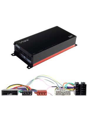 VIBE POWERBOX65.4-8MDSP-HONDA3 4-Kanal 260W Mikro Verstärker Class D mit 8-Kanal DSP für Honda, Mitsubishi, Citroen, Peugeot ab 2006