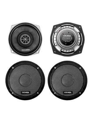 CICADA CXX525.2 13,3cm Koax-Lautsprecher 75W, 2Ohm passend für Harley-Davidson®, Indian®, Honda®