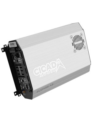 CICADA FLX1400.4P 6-Kanal DSP + 4-Kanal Verstärker 1400W (4x 350W @ 2Ohm) für Motorräder & Powersports