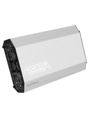 CICADA FLX2000.4 4-Kanal Verstärker 2000W (4x 542W @ 2Ohm) für Motorräder & Powersports