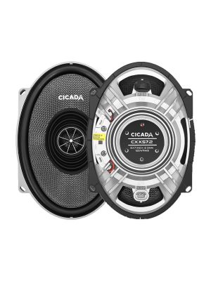 CICADA CXX57.2 5x7 Zoll Koax-Lautsprecher 125W, 2Ohm passend für Harley-Davidson® CVO Touring 1998-2023 Modelle mit Boom!™ Audio 2 System