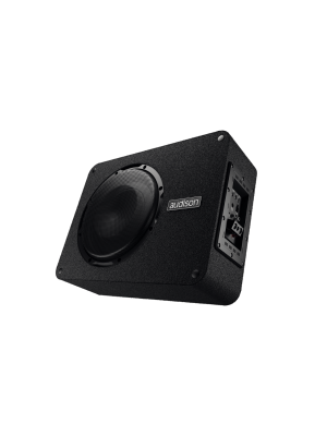 Audison APBX 10 AS2 25cm 400W Aktiv-Subwooferbox mit Fernbedienung