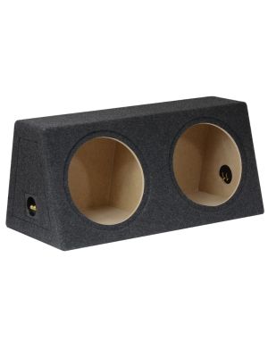 Geschlossenes Doppel-Subwoofer-Leergehäuse 12″/30cm 2x30L