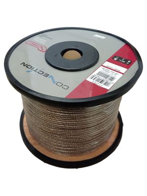 Connection FT 210.2 Lautsprecherkabel 100m Rolle, 10GA (6mm²), transparent | 4,50€/m - FIRST Series