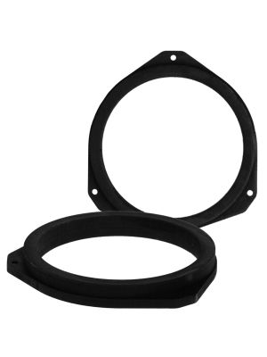 MDF-Lautsprecherringe 16,5cm für Fiat Grande punto, Ducato, 500, Panda
