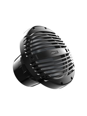 Hertz HMS 10 B-C2 25cm Marine Subwoofer, 250W RMS, 2 Ohm, Einbautiefe: 14,5cm, schwarz