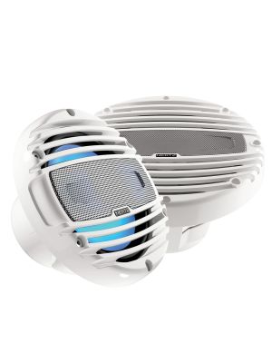 Hertz HMX 6.5-LD 16,5cm / 6,5 Zoll Marine Koax-Lautsprecher 75W 4Ohm mit RGB-LED, weiß
