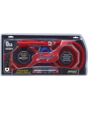 Stinger SK4201 Verstärker Anschluss-Set OFC 4000 Serie 3400 Watt / 250A / 1/0 Gauge (50mm²)