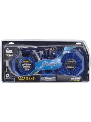 Stinger SK6641 Verstärker Anschluss-Set OFC 6000 Serie 1750 Watt / 175A / 4 Gauge (25mm²) mit Cinch Anschlusskabel